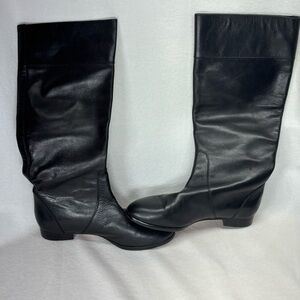 J. Crew Black Over the Knee Boots